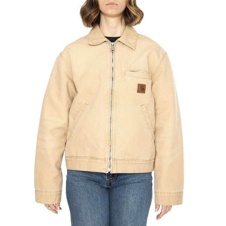 W' Dayton Jacket Dusty H Brown - Giacca Donna Beige I034320.07E4O  CARHARTT WIP 