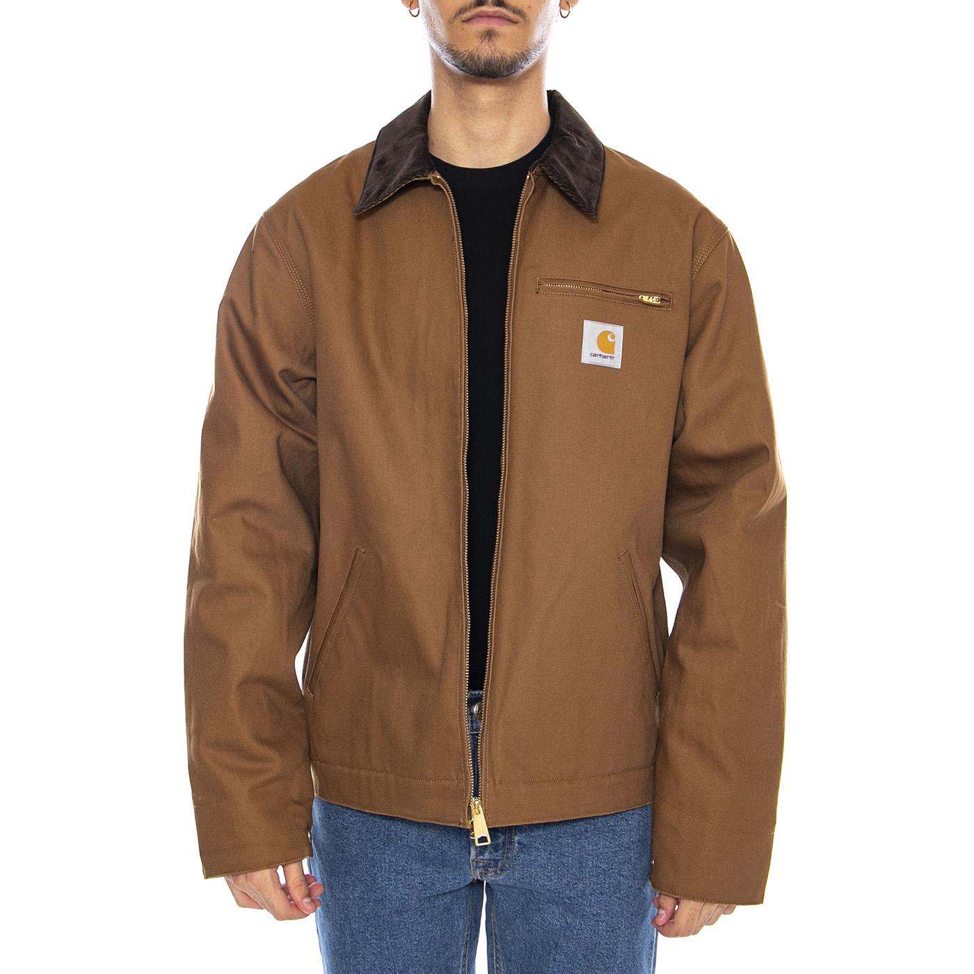 OG Detroit Jacket Hamilton Broen / Tobacco / Rigid - Giacca Marrone I015264.00S01 . CARHARTT WIP 