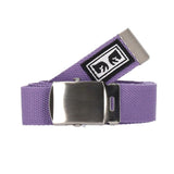 Big Boy Web Belt Lavender Silk - Ceinture Violet / Multicolore Homme OBEY