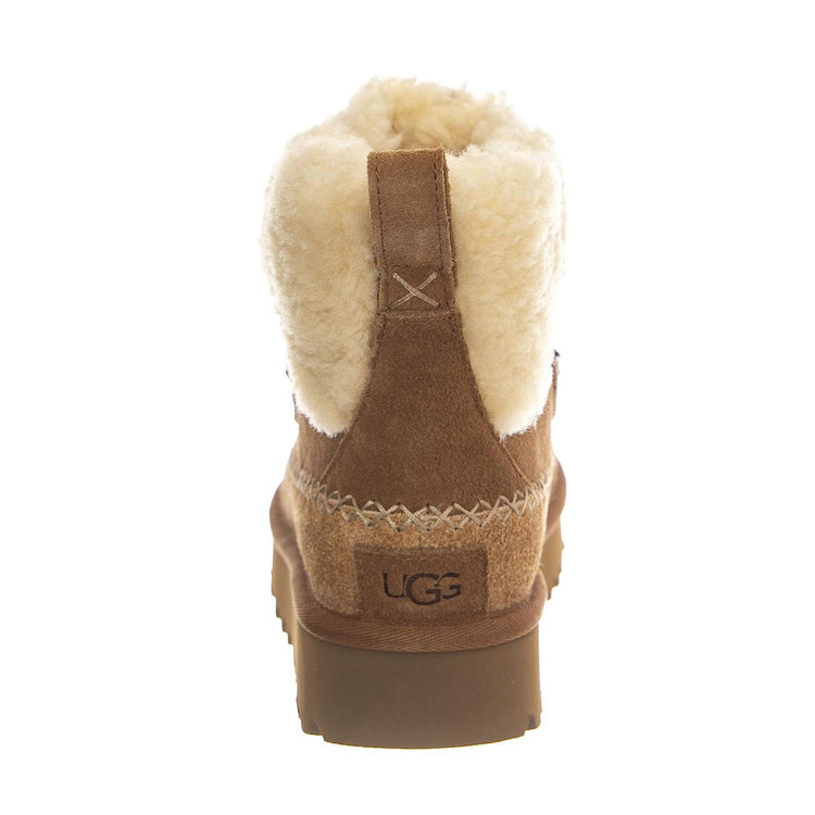 W Classic Alpine Lace-Up Chestnut - Stivali Donna Marroni UGSCALPLCHE1158271W  UGG 