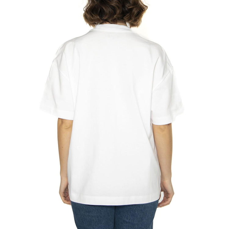 W' S/S Greatest Hits 02 T-S White / Black - Maglietta Girocollo Donna Bianca I034401.00AXX  CARHARTT WIP 