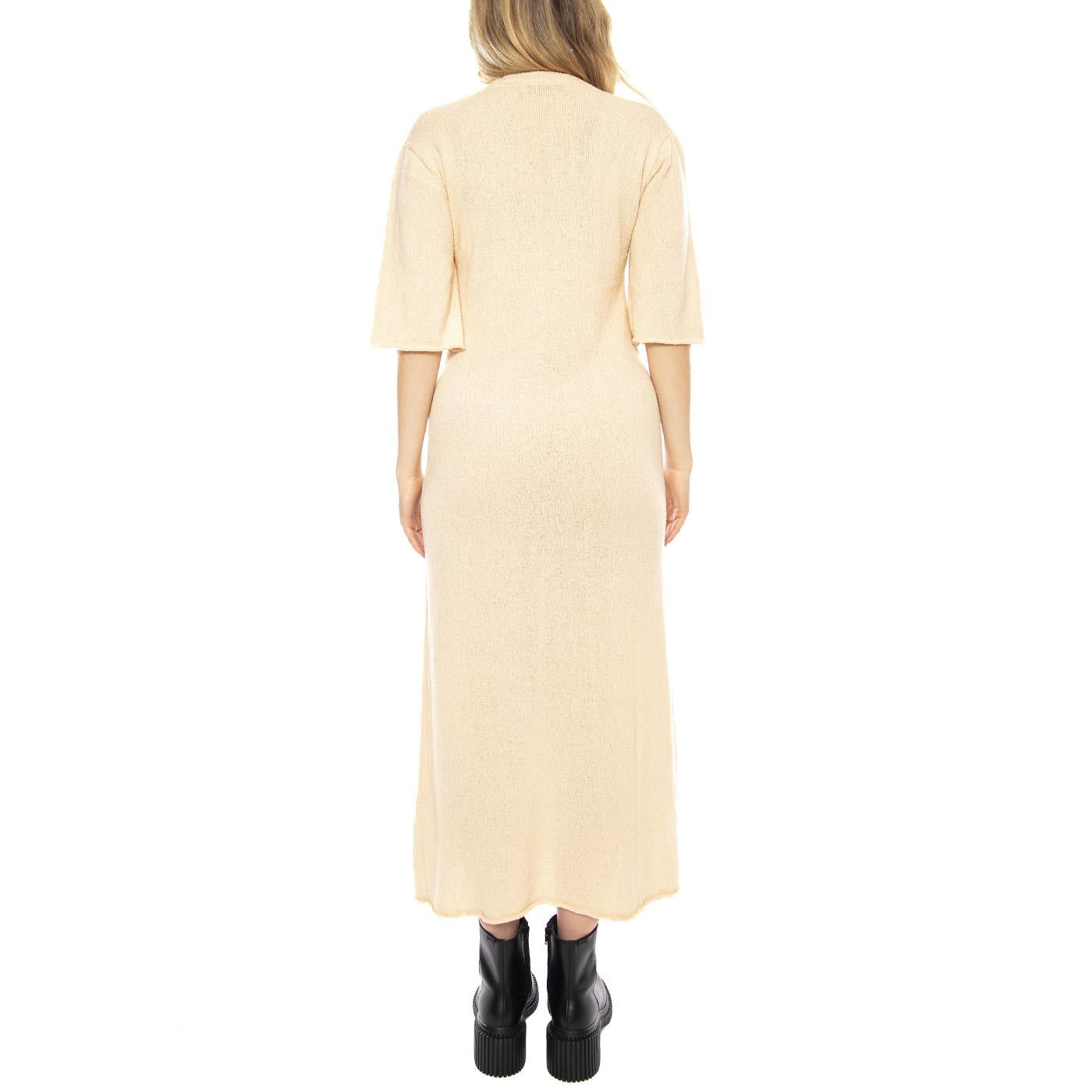 Gianna Knit Dress Coco Milk -- Abito in Maglia Donna Panna 236474150 0608 MINIMUM 