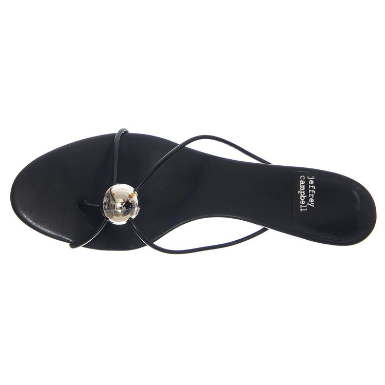 PRECIOSA Black Silver - Sandali Donna Silver JCSJC-1583-2-11 . JEFFREY CAMPBELL 