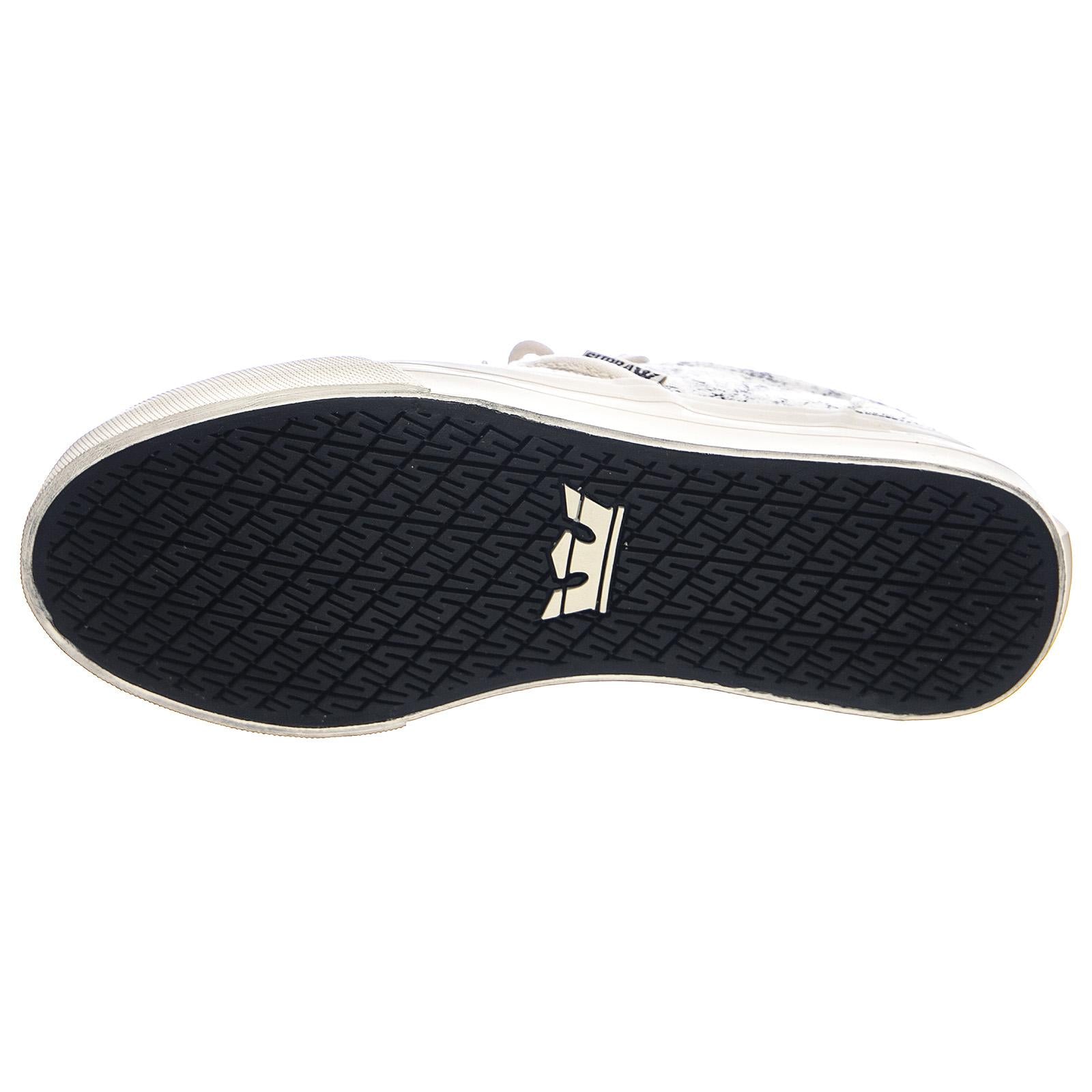 Wm Cuba Sneakers - Off White / Black / Cornerstone - Scarpe Profilo Basso Donna Bianche 98105-162-M-162  SUPRA 