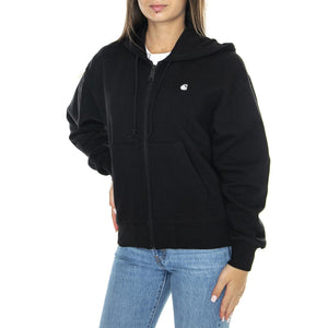 W' Hooded Casey Jacket Black / Silver - Giacca Donna Nera I032642.0M4XX  CARHARTT WIP 