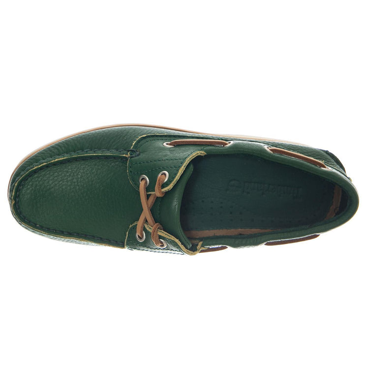 CLAS BOAT SHOE MD GRN F GRAIN - Mocassini Uomo Verdi TB0A4187 ES51 TIMBERLAND 