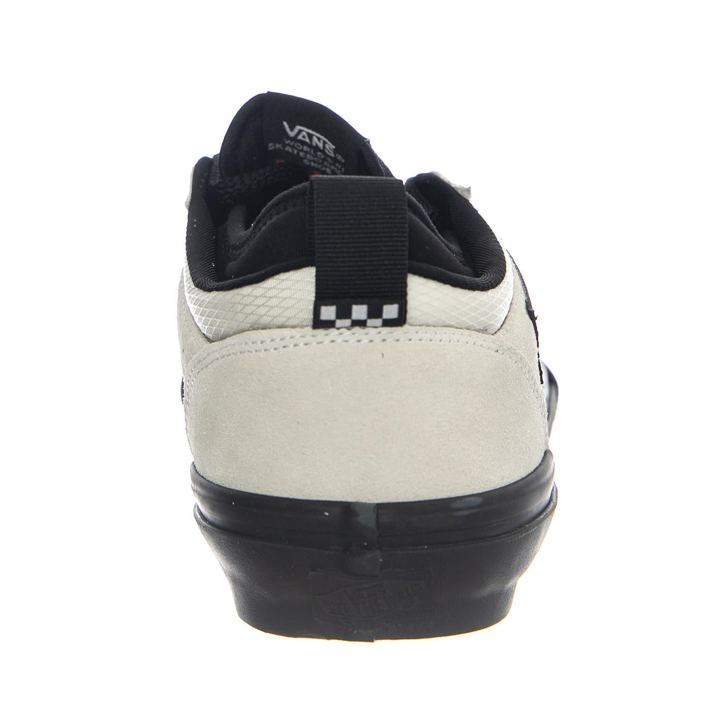 Vans Skate Safe Low Atiba Bone White/Black - Scarpe Stringate Uomo Bianche VN000EEHBWI1 . VANS 