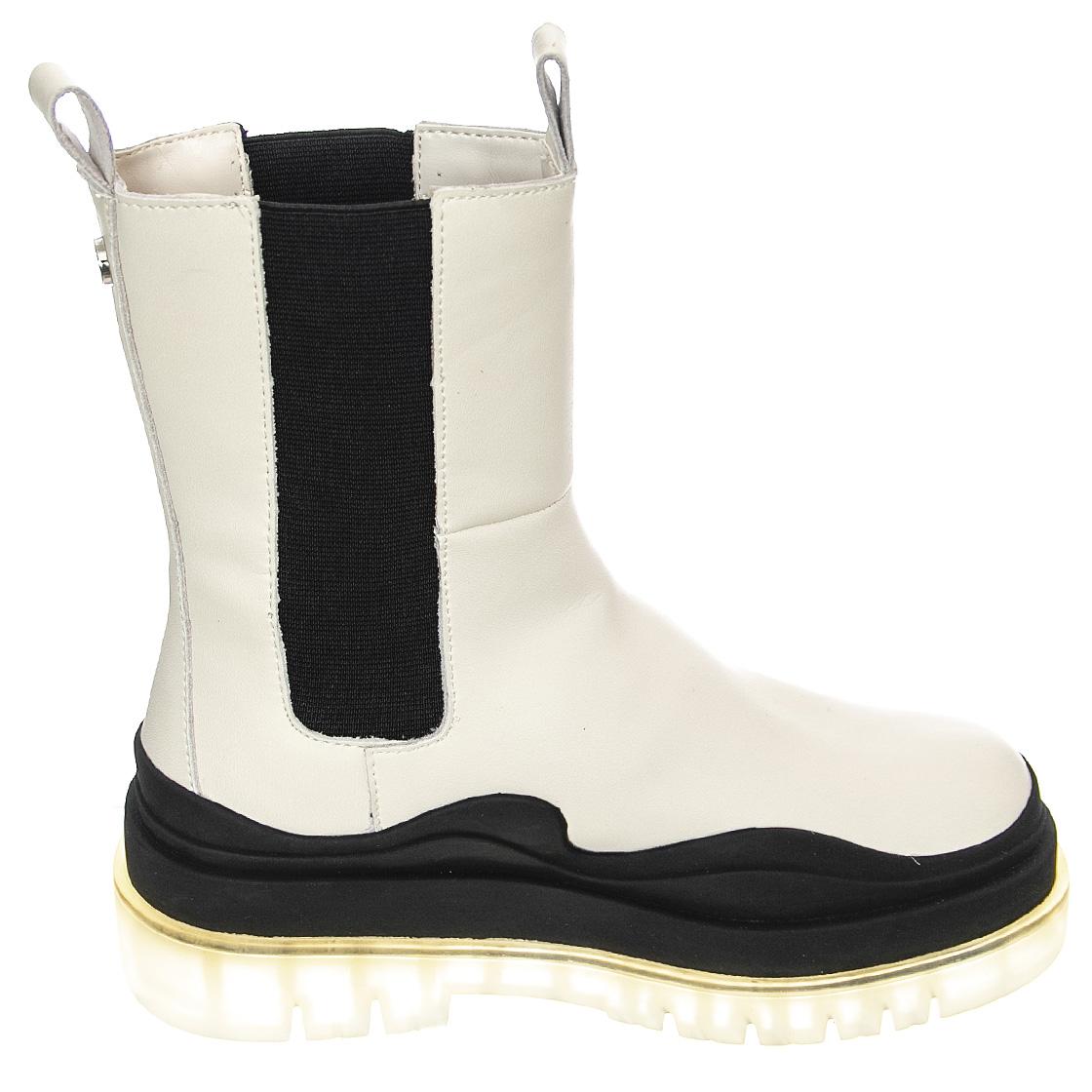 Challenger - Stivali Donna Bianchi / Bone SMSCHALLENGER-BON  STEVE MADDEN 