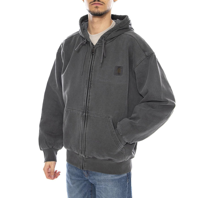 Hooded Vista Jacket Black -- Giacca con Cappuccio Uomo Nera I029524.89GD . CARHARTT WIP 