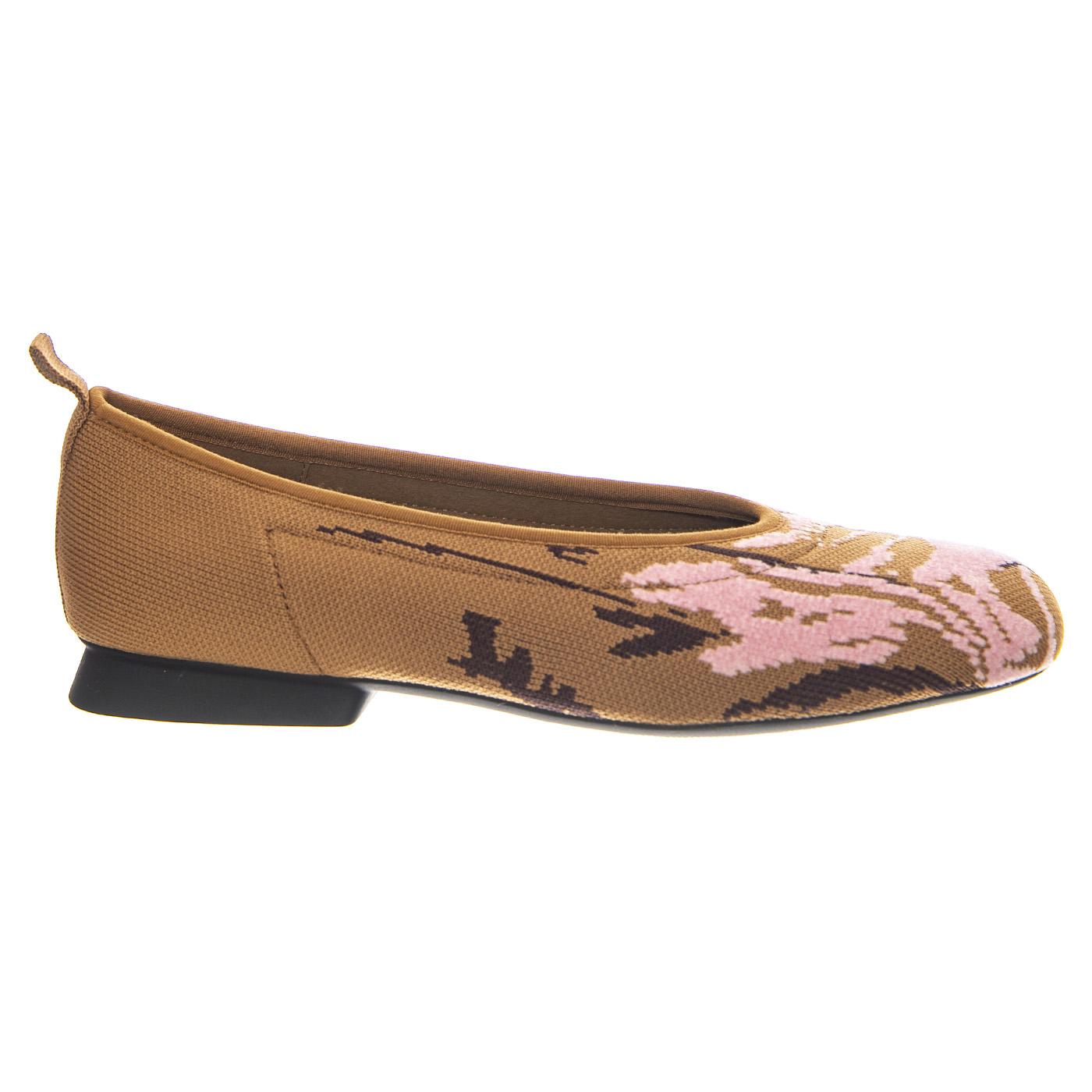 Ganxet Area-Beizos / CasiMyra Ry Negro - Scarpe Ballerina Donna Rosse K201803-001 . CAMPER 