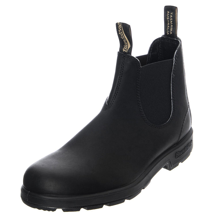 585 Chelsea Boot - Waxed Nubuk Leather - Stivaletti Unisex Neri 252 510 BLUNDSTONE 
