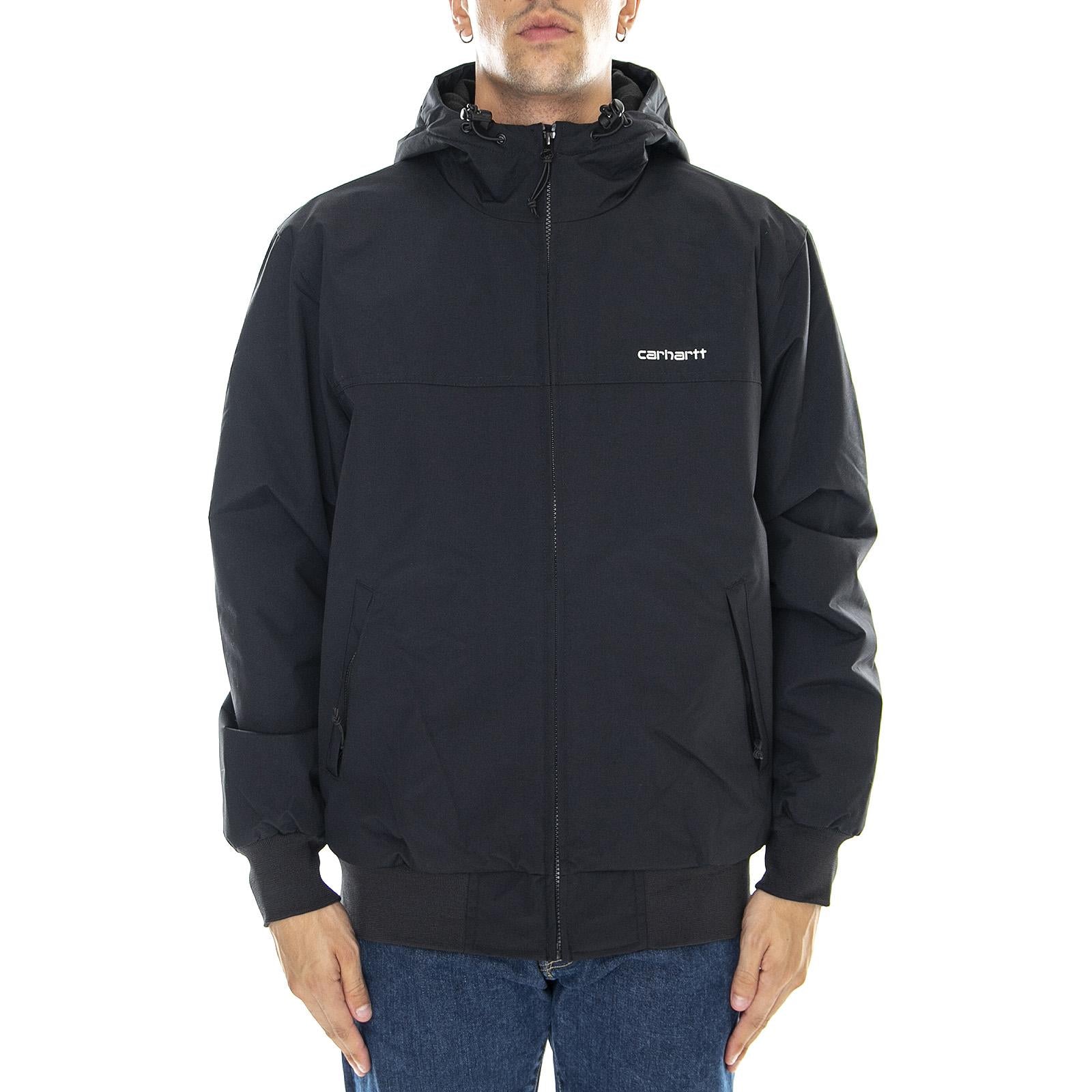 Sail - Giacca Invernale con Cappuccio Uomo Nera I028436.0D2.XX.03 . CARHARTT WIP 