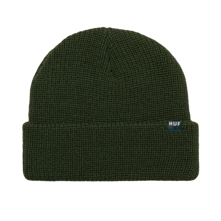 HUF Set Usual Beanie Hunter Green - Cappellino Verde in Maglia BN00134 HUN HUF 