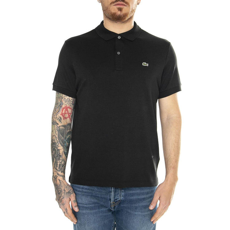 Polo Uomo Nera Lacoste - Maglietta Manica Corta con Logo DH2050 031 LACOSTE 
