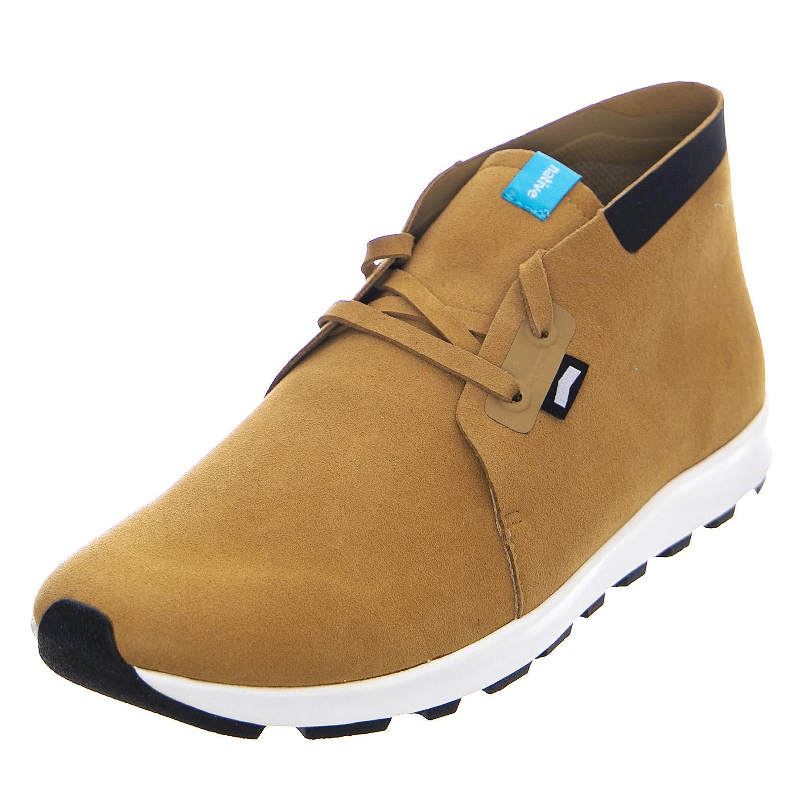 Apollo Chukka Hydro Sneakers- Tomb Brown/ Jiffy Black / Shell White - Scarpe Profilo Alto Uomo Marroni 21103700-2119  NATIVE 