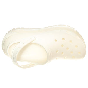 M' Classic Mega Crush Clog W WHI - Sandali Uomo Bianchi CR.207988-WHI  CROCS 