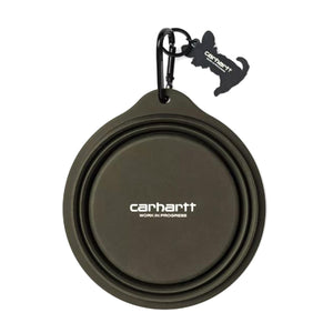 Wild Dog Foldable Bowl Olive / Wax - Ciotola per Cani in Silicone I035847.3DDXX  CARHARTT WIP 