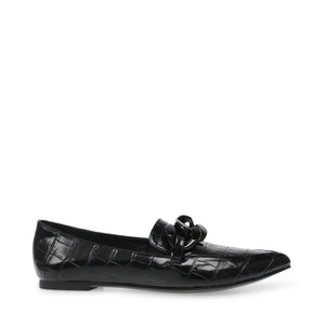 Famed Black Croc - Scarpe Basse Donna Nere SMSFAMED-BLA  STEVE MADDEN 