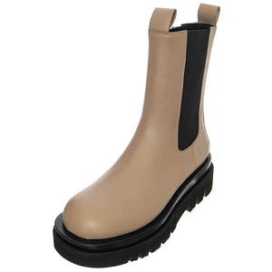 Tanked - Stivali Donna Beige / Dark Nude JCSJCD0342-DARNUDE  JEFFREY CAMPBELL 