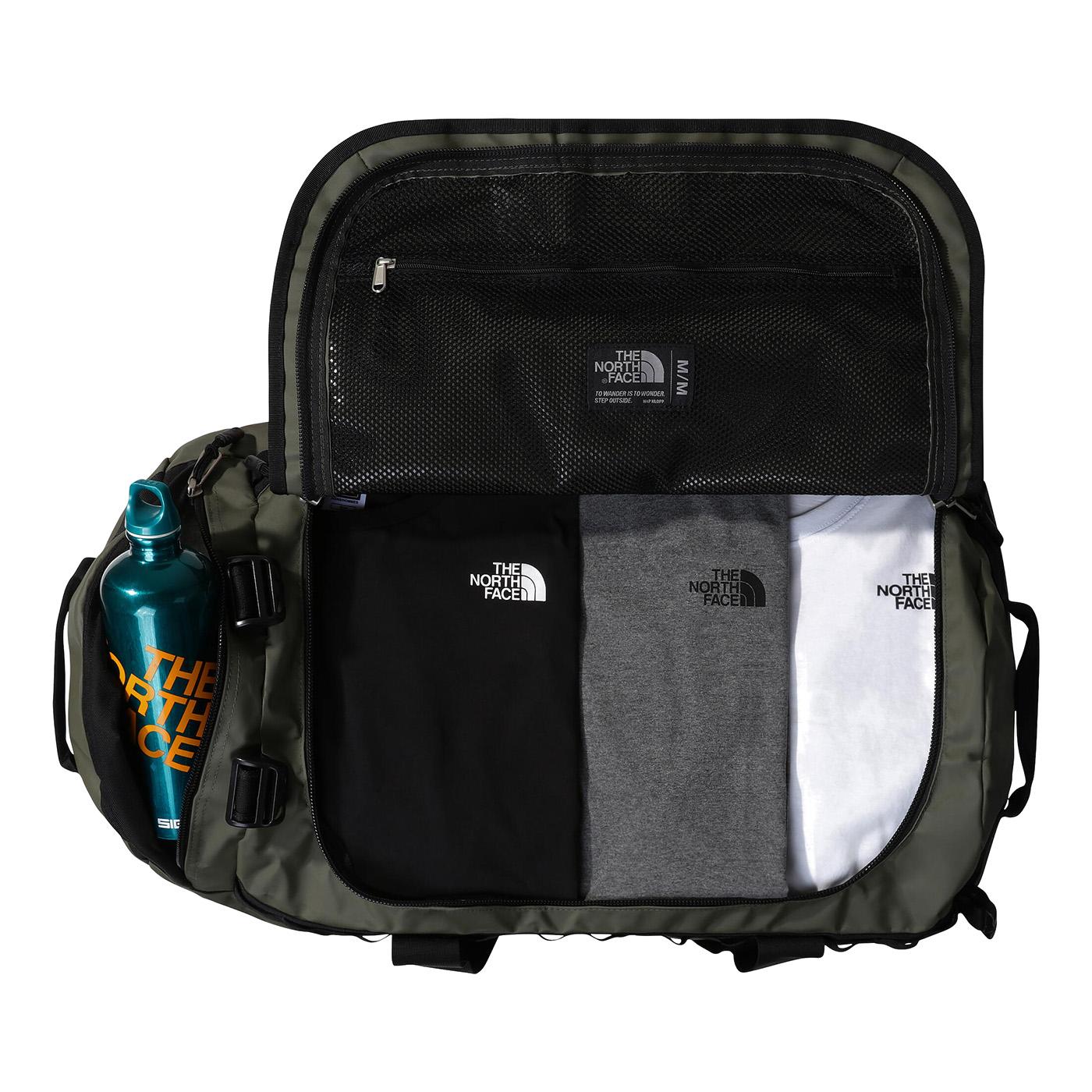 Base Camp Duffel Medium New Taupe Green / TNF Black - Borsa da Viaggio Verde NF0A52SA4WC1  THE NORTH FACE 