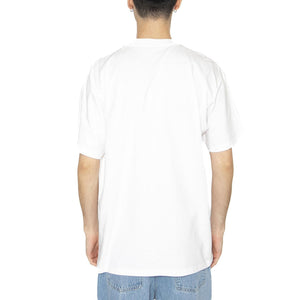 S/S Bumper T-Shirt White / Black - Maglietta Girocollo Uomo Bianca I034664.00AXX  CARHARTT WIP 