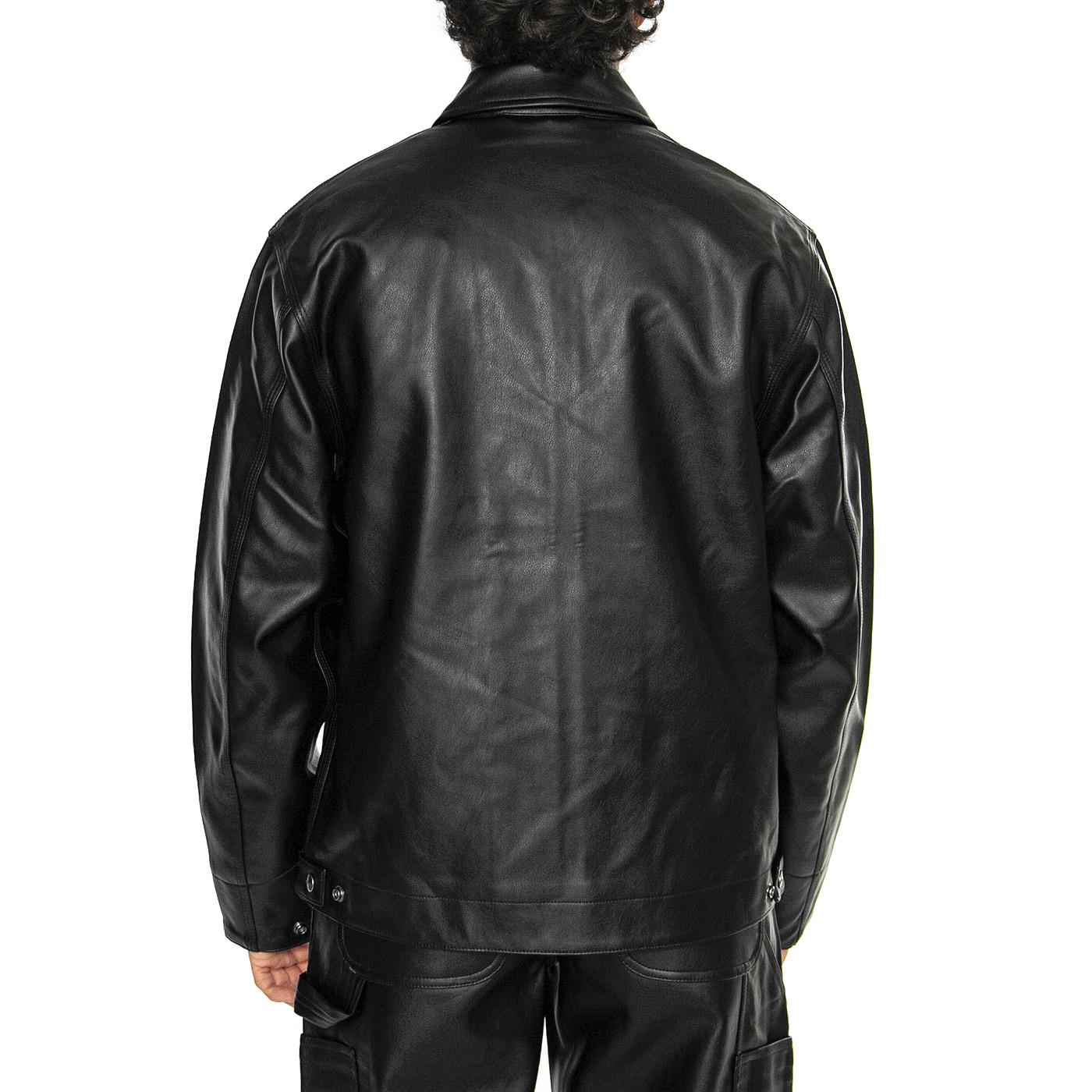 Detroit Jacket Black - Giacca Similpelle Uomo Nera I034426.89XX  CARHARTT WIP 