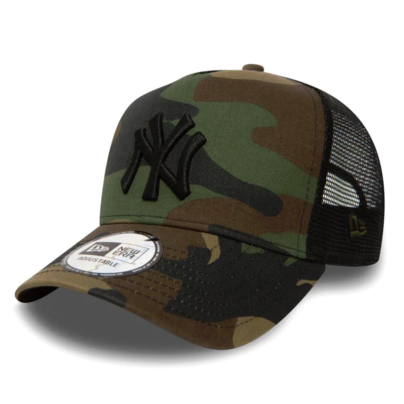 League Essential 9Forty Ef Trucker New York Yankees Wdc / Black - Cappellino con Visiera Multicolore 11579473  NEW ERA 