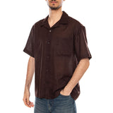 CHEMISE MANCHES COURTES COFFEE BEAN - Chemise Manches Courtes Homme Marron  Homme ONLY & SONS