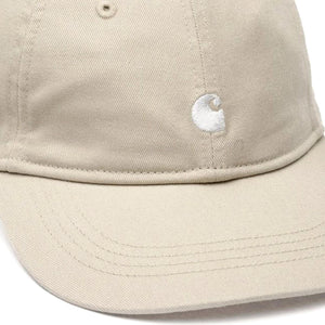 Madison Logo Cap Stone / White - Cappellino Beige I036730 3M7XX CARHARTT WIP 