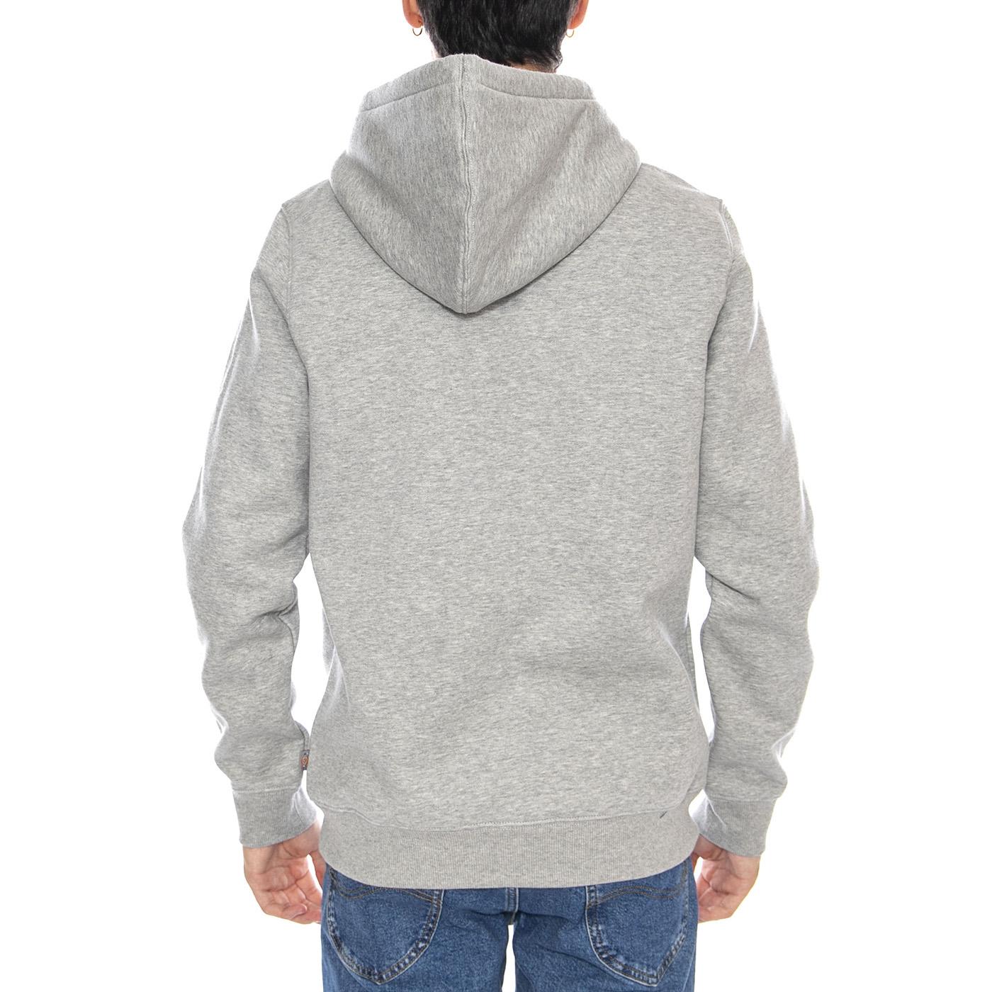 Oakport Hoodie Heather Grey - Felpa con Cappuccio Uomo Grigia DK0A4XCDHG01  DICKIES 