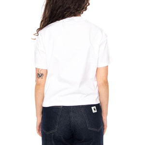 OAKPORT BOXY SS TEE - Maglietta Girocollo Donna Bianca DK0A4Y8L WHX1 DICKIES 