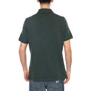 TARTAN PIQUE POLO GREEN GABLES - Polo Uomo Verde MML0012 GN89 BARBOUR 