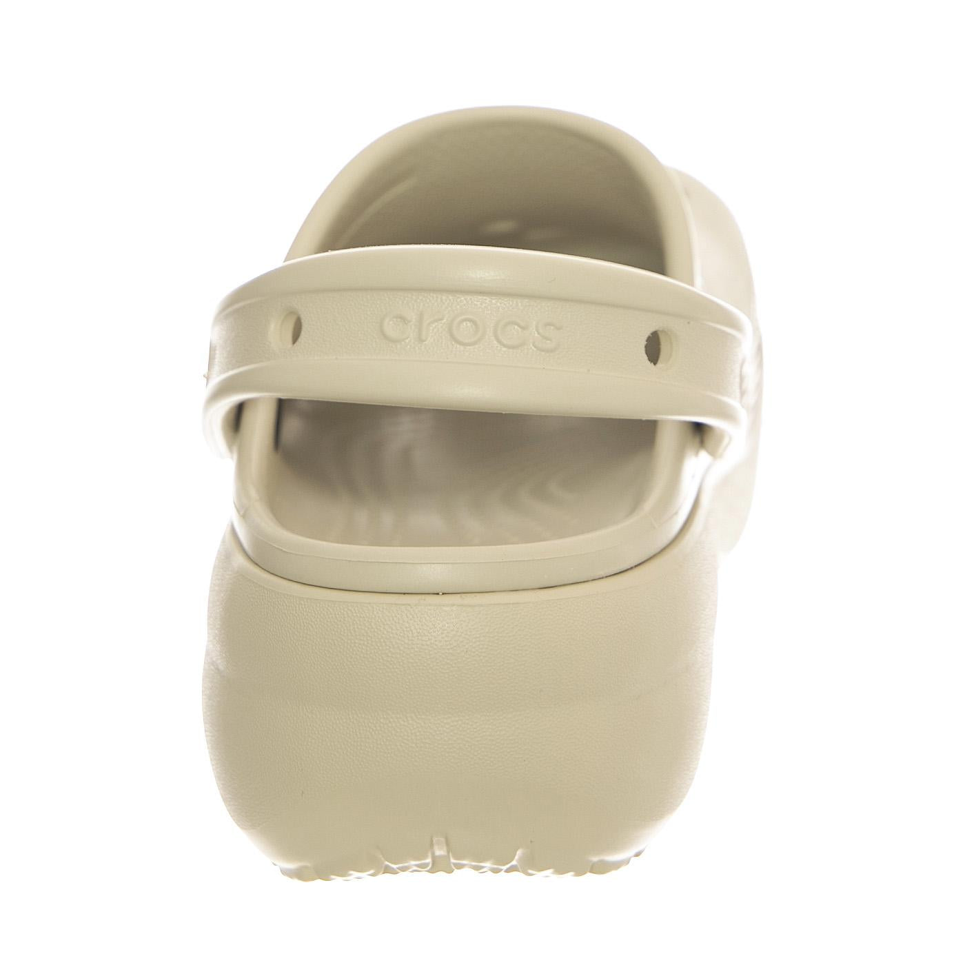 W' Classic Platform Clog Bone - Sandali Donna Beige CR.206750-BONE  CROCS 