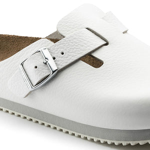 M' Boston BS White Regular Fit - Sandali Uomo Bianchi - Calzata Regolare 060134  BIRKENSTOCK 