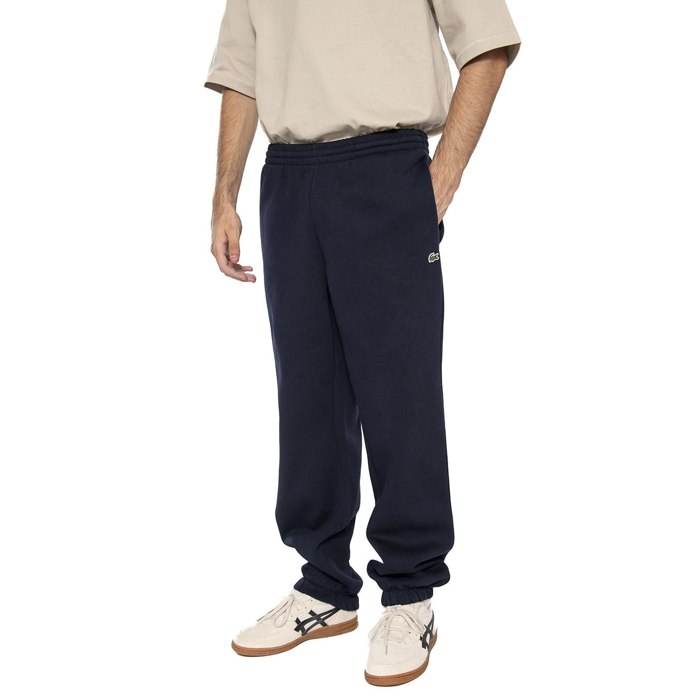 Pant.Tuta 166 Blue - Pantaloni Uomo Blu XH9610-166 . LACOSTE 
