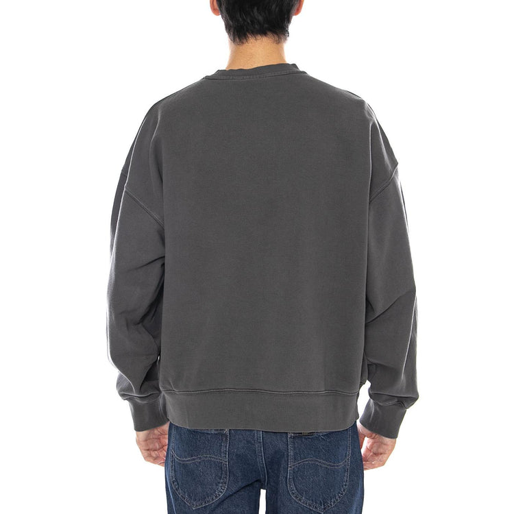 Benton Sweat Graphite - Felpa Girocollo Uomo Grigia I035436.87GD  CARHARTT WIP 