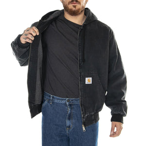OG Active Jacket Black /stone washed - Giacca Uomo Grigia I032232.8906 . CARHARTT WIP 