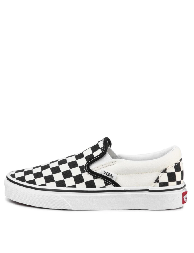 UA CLASSIC SLIP-ON CHBD BLKWH - Scarpe Profilo Basso Slip-On Uomo Checkerboard Nere / Bianche VN000EYEBWW1 . VANS 