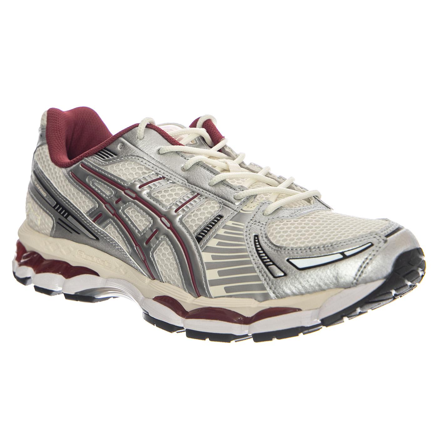 GEL-KAYANO 12.1 Cream / Pure Silver Shoes - Scarpe Stringate Uomo Crema / Silver / Argento 1203A759-102 . ASICS 