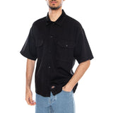 247 GD Work Shirt SS Black - Chemise Manches Courtes Homme Noire Homme DICKIES