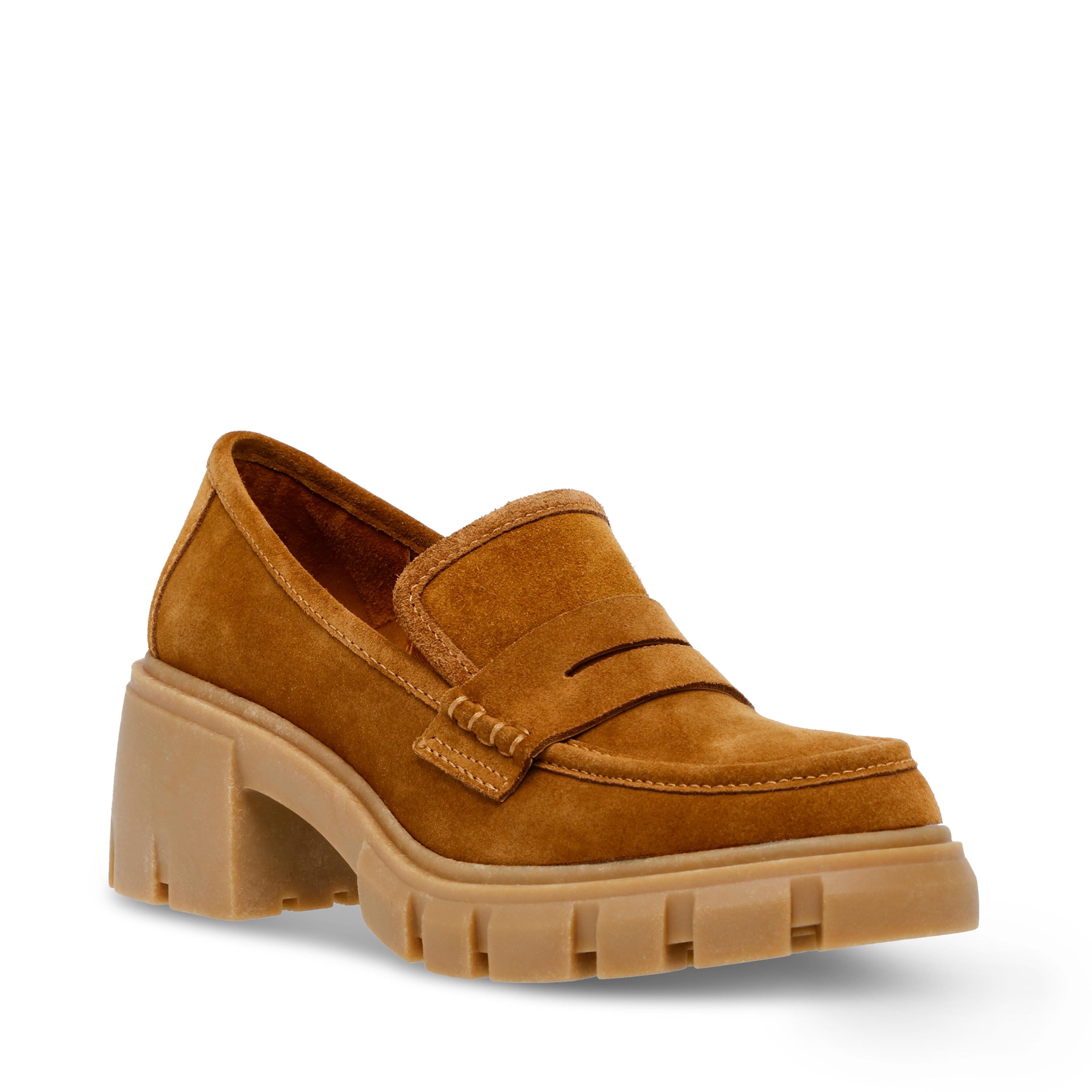 HUMPHREY COGNAC SUE - Mocassini con Tacco Donna Marroni SMSHUMPHREY-COG . STEVE MADDEN 