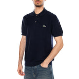 POLO LACOSTE EN TRICOT - Polo Lacoste Homme Blue  Homme LACOSTE