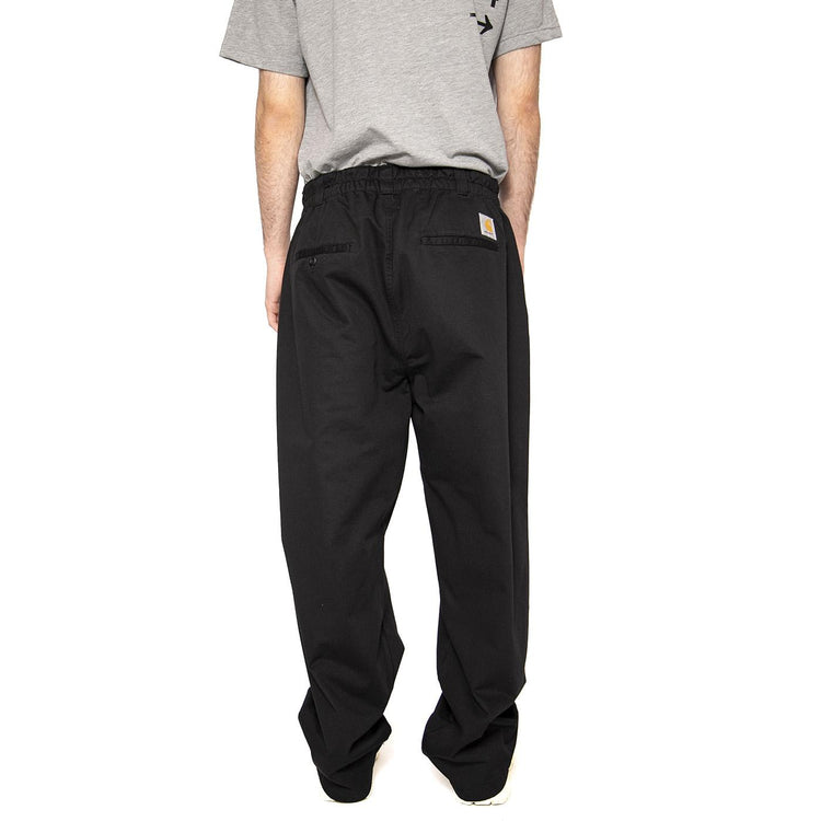 Marv Pant Black /stone washed - Pantaloni Uomo Neri I033129.8906  CARHARTT WIP 