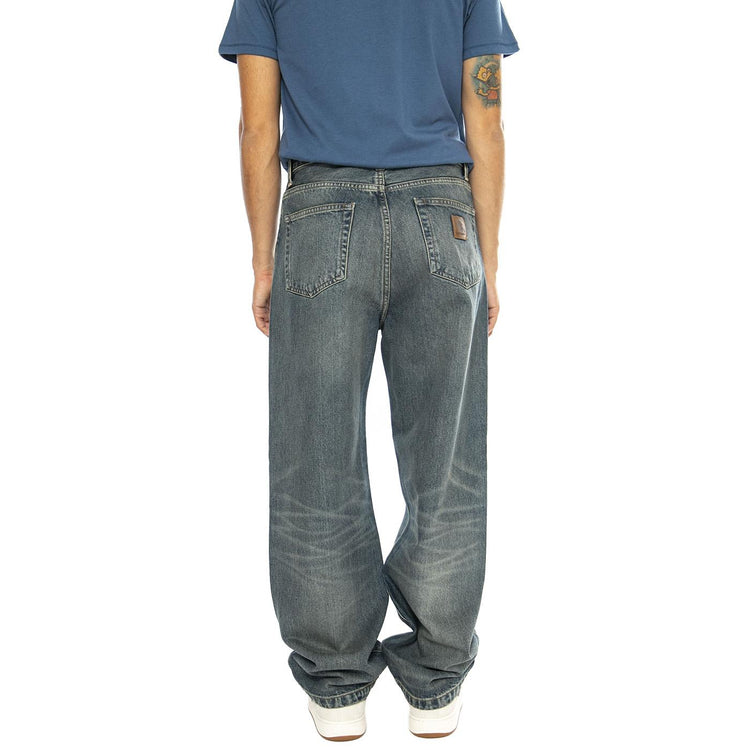 Landon Pant Blue Denim - Pantaloni Denim Jeans Uomo Blu I034733.014Q  CARHARTT WIP 