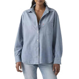 HARLIE BOYFRIEND SHIRT GOOD DAZE - Chemise Femme Bleu Ciel Femme LEVIS