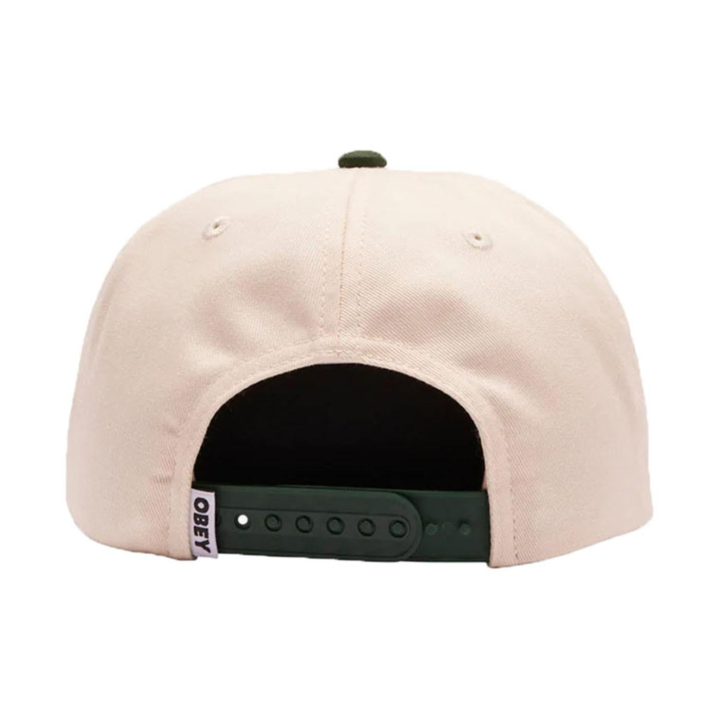 Obey Case 5 Panel Snapback - Cappellino con Visiera Multicolore 100490113-CDR  OBEY 