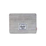 Charlie Cardholder Light Grey Crosshatch - Porte-cartes Gris clair ACCESSOIRES HERSCHEL
