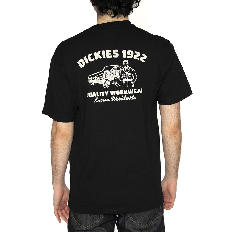Mechanic SS Tee Black - Maglietta Girocollo Uomo Nera DK0A4Z96BLK1  DICKIES 