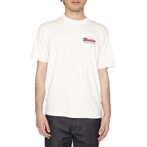 Lewistown SS Tee Egret - Maglietta Girocollo Uomo Bianca DK0A4Z8ZC481  DICKIES 