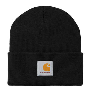 Short Watch Black Beanie Hat I017326.89.XX.06 . CARHARTT WIP 